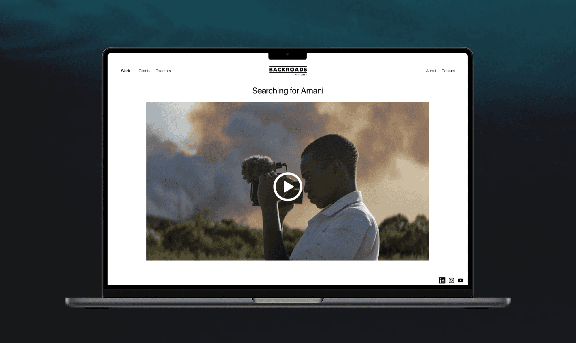 Backroads Pictures video player