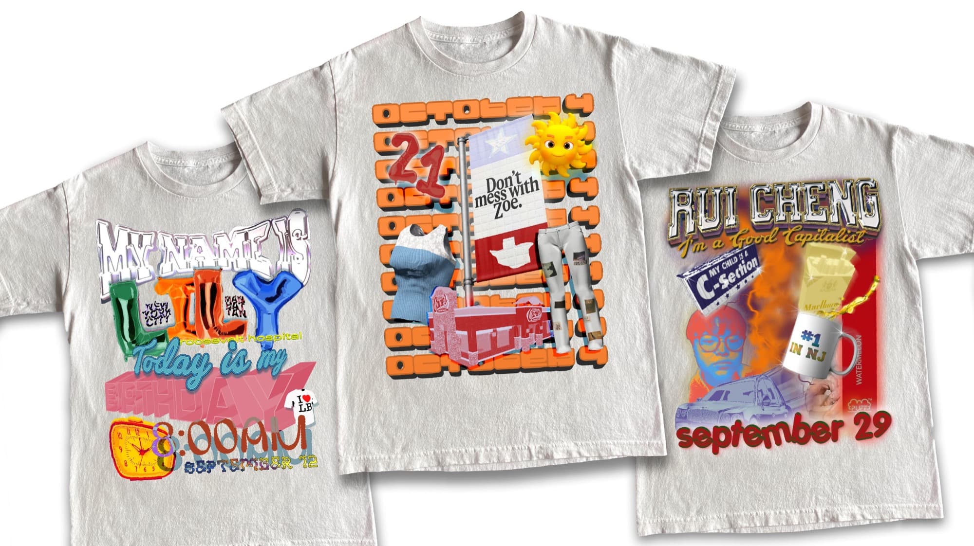 BIRTHDAY PRESENT SHIRTS, 2022